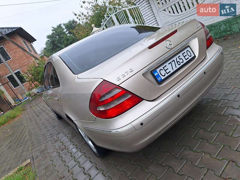 Седан Mercedes-Benz E-Class 2002 в Черновцах