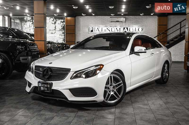 Купе Mercedes-Benz E-Class 2016 в 
