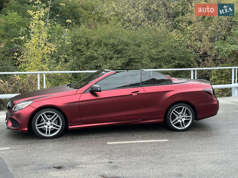 Кабриолет Mercedes-Benz E-Class 2016 в Киеве