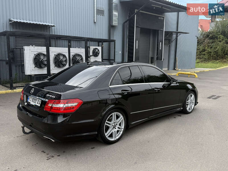 Седан Mercedes-Benz E-Class 2011 в Ужгороде фото 5 Седан Mercedes-Benz E-Class 2011 в Ужгороде