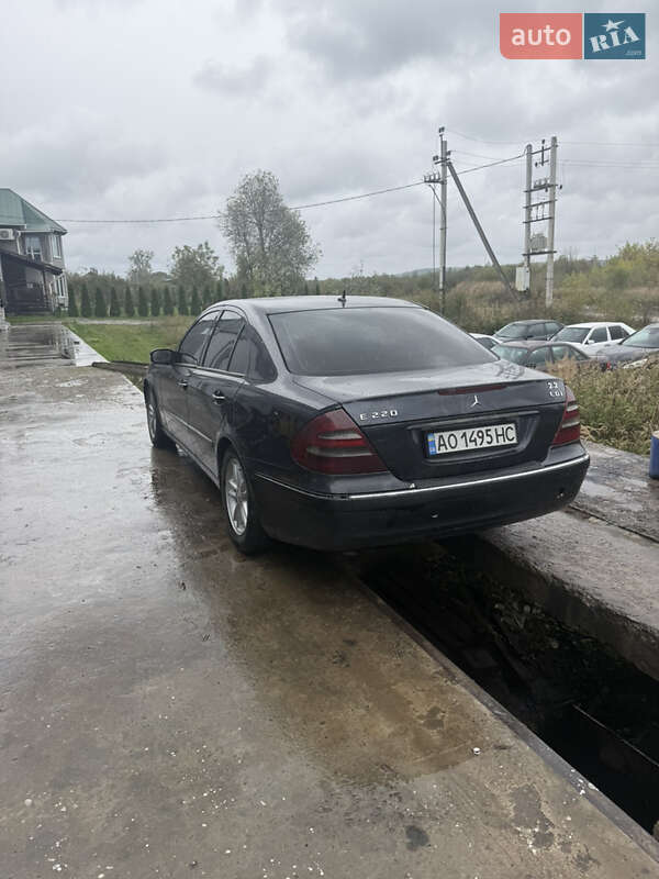 Седан Mercedes-Benz E-Class 2003 в Ивано-Франковске фото 3 Седан Mercedes-Benz E-Class 2003 в Ивано-Франковске