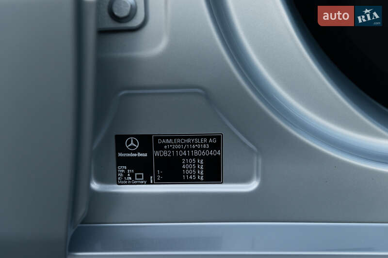 Седан Mercedes-Benz E-Class 2006 в Мукачевому фото 55 Седан Mercedes-Benz E-Class 2006 в Мукачевому