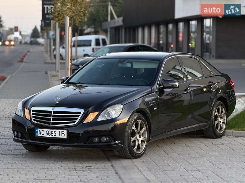 Седан Mercedes-Benz E-Class 2010 в Ужгороде фото 2 Седан Mercedes-Benz E-Class 2010 в Ужгороде