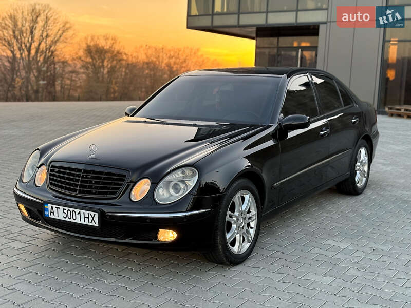 Седан Mercedes-Benz E-Class 2002 в Черновцах