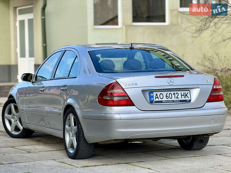 Седан Mercedes-Benz E-Class 2004 в Межгорье фото 26 Седан Mercedes-Benz E-Class 2004 в Межгорье