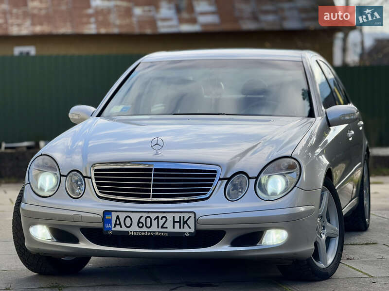Седан Mercedes-Benz E-Class 2004 в Межгорье фото 31 Седан Mercedes-Benz E-Class 2004 в Межгорье