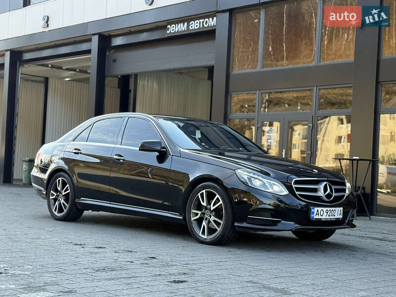 Седан Mercedes-Benz E-Class 2013 в Межгорье фото 2 Седан Mercedes-Benz E-Class 2013 в Межгорье