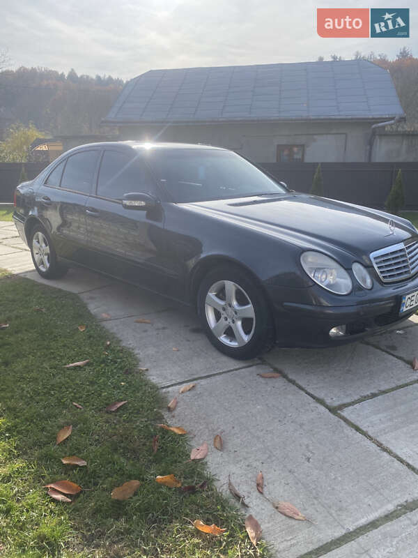 Седан Mercedes-Benz E-Class 2004 в Кицмани фото 7 Седан Mercedes-Benz E-Class 2004 в Кицмани