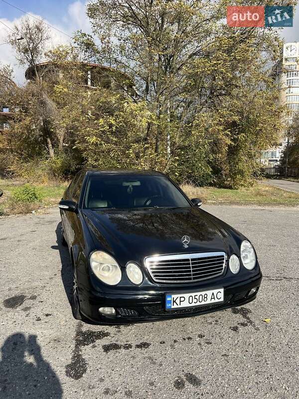 Седан Mercedes-Benz E-Class 2003 в Запорожье фото 5 Седан Mercedes-Benz E-Class 2003 в Запорожье