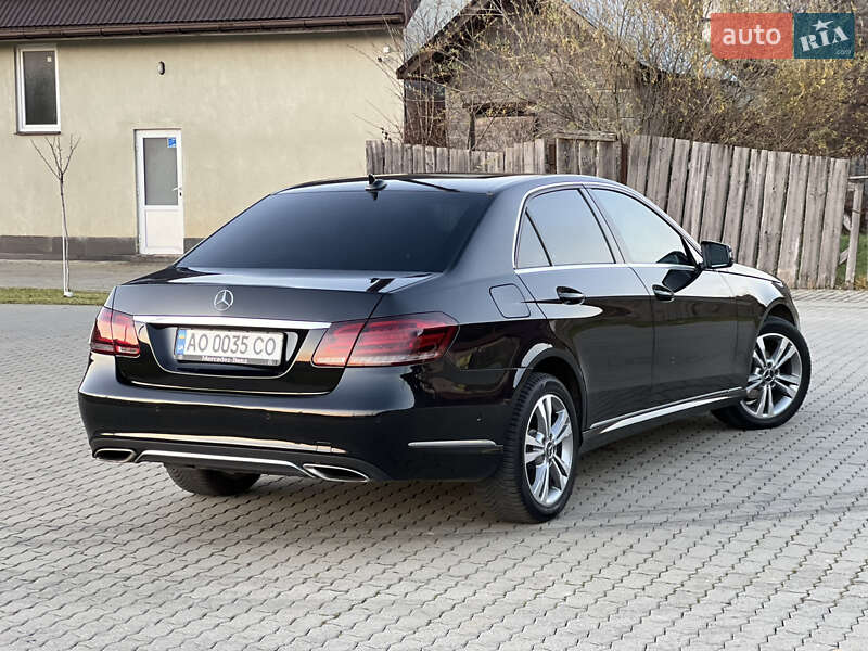 Седан Mercedes-Benz E-Class 2014 в Сваляві фото 4 Седан Mercedes-Benz E-Class 2014 в Сваляві