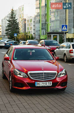 Седан Mercedes-Benz E-Class 2014 в Львове