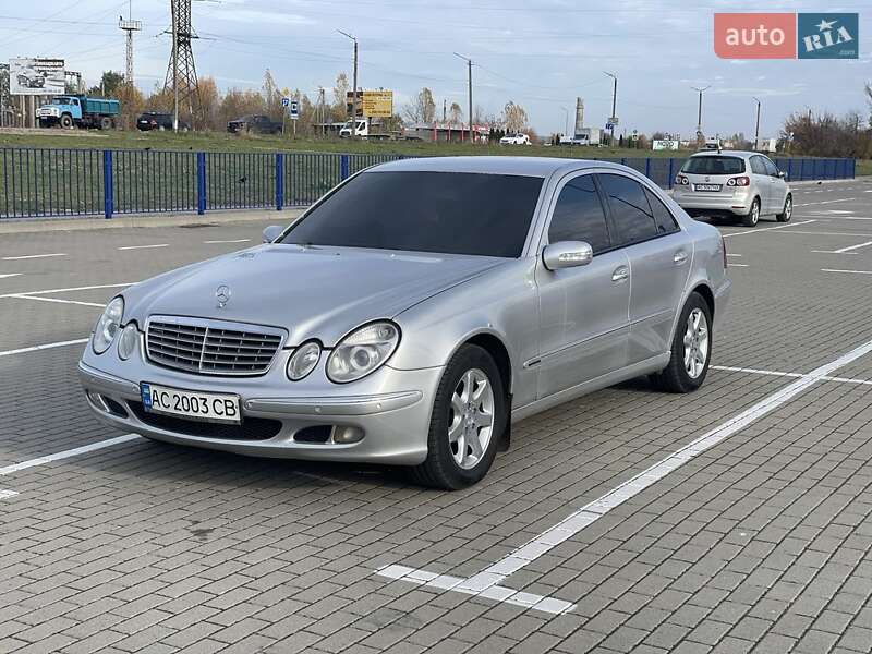 Седан Mercedes-Benz E-Class 2003 в Нововолынске фото 11 Седан Mercedes-Benz E-Class 2003 в Нововолынске