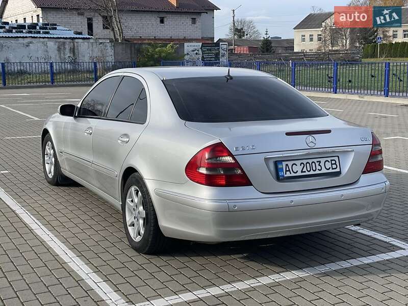 Седан Mercedes-Benz E-Class 2003 в Нововолынске фото 17 Седан Mercedes-Benz E-Class 2003 в Нововолынске