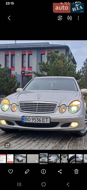 Седан Mercedes-Benz E-Class 2004 в Тернополі фото 14 Седан Mercedes-Benz E-Class 2004 в Тернополі
