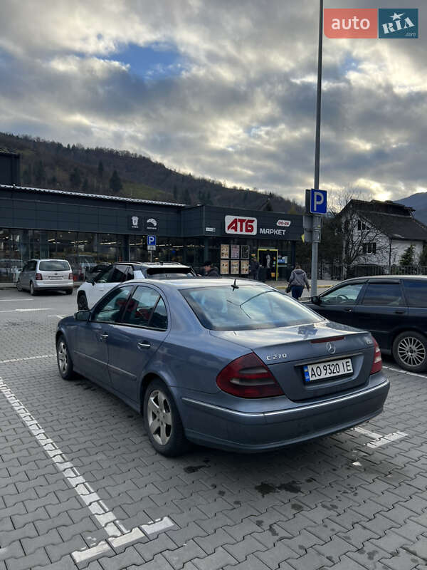 Седан Mercedes-Benz E-Class 2003 в Рахове фото 3 Седан Mercedes-Benz E-Class 2003 в Рахове