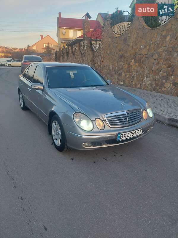 Седан Mercedes-Benz E-Class 2003 в Хмельницькому фото Седан Mercedes-Benz E-Class 2003 в Хмельницькому