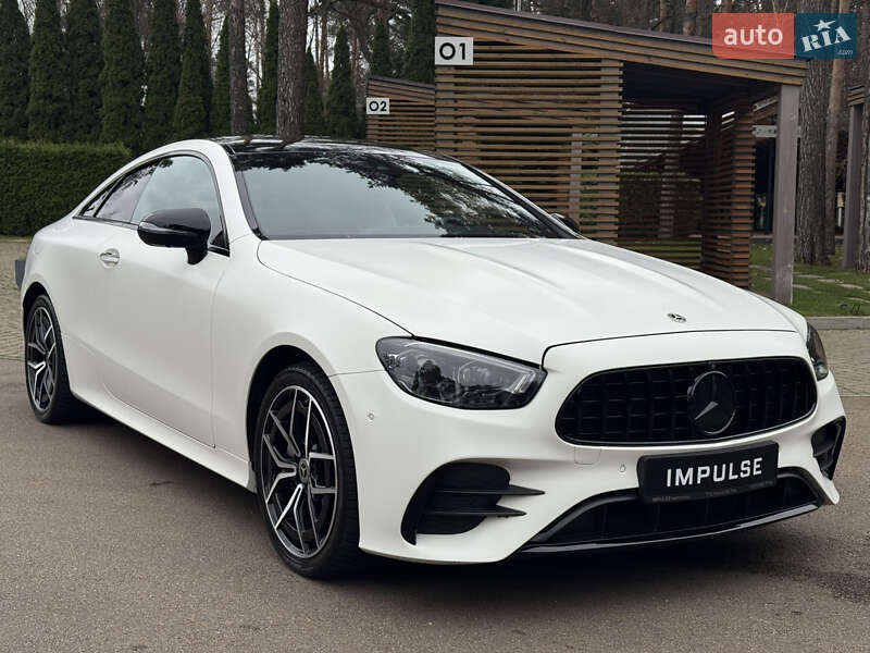 Купе Mercedes-Benz E-Class 2022 в Киеве фото 14 Купе Mercedes-Benz E-Class 2022 в Киеве