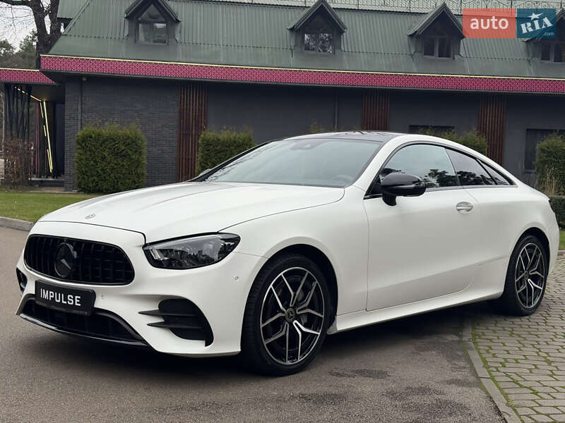 Купе Mercedes-Benz E-Class 2022 в Киеве фото 18 Купе Mercedes-Benz E-Class 2022 в Киеве