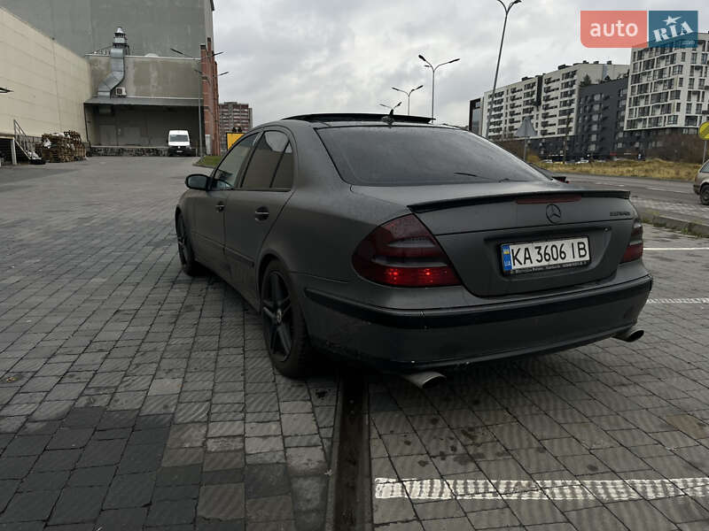 Седан Mercedes-Benz E-Class 2002 в Львові фото 8 Седан Mercedes-Benz E-Class 2002 в Львові