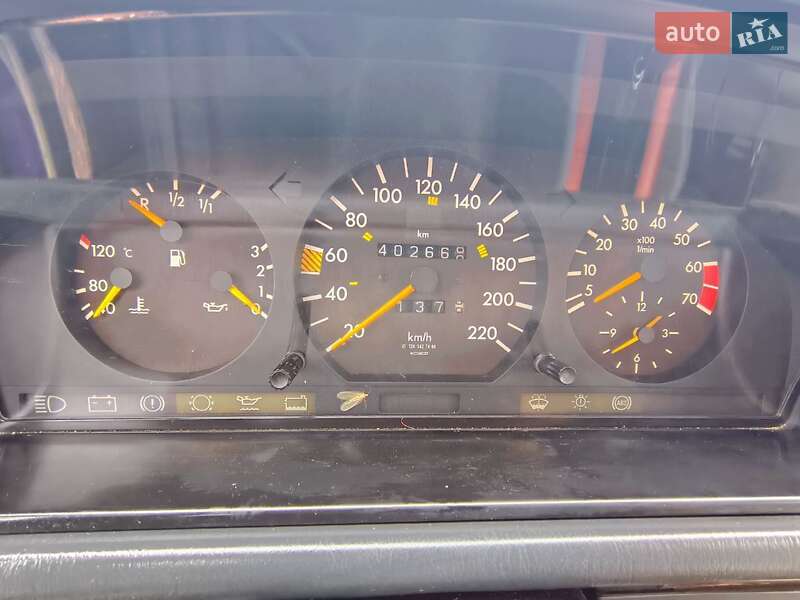 Седан Mercedes-Benz E-Class 1990 в Харкові фото 13 Седан Mercedes-Benz E-Class 1990 в Харкові