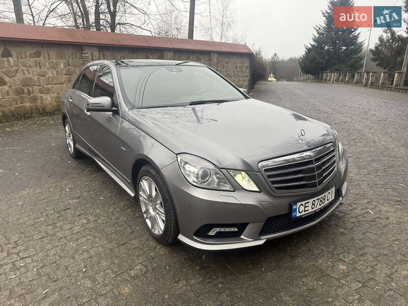 Седан Mercedes-Benz E-Class 2009 в Чернівцях