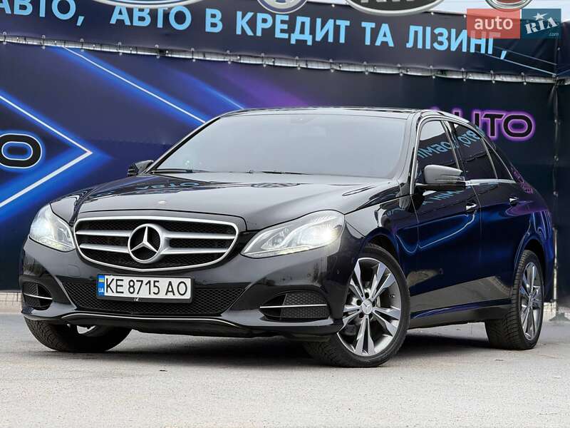 Седан Mercedes-Benz E-Class 2014 в Запорожье фото Седан Mercedes-Benz E-Class 2014 в Запорожье