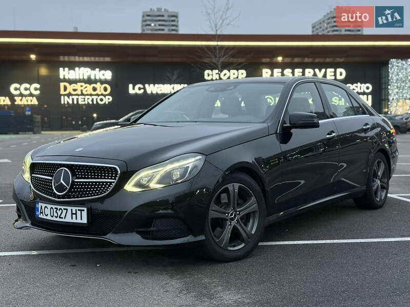 Седан Mercedes-Benz E-Class 2013 в Киеве