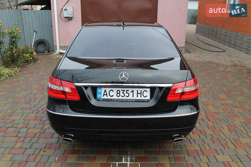 Седан Mercedes-Benz E-Class 2010 в Киверцах фото 5 Седан Mercedes-Benz E-Class 2010 в Киверцах