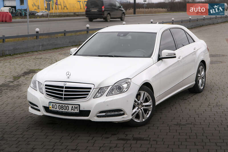 Mercedes-Benz E-Class 2012