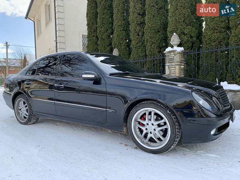 Седан Mercedes-Benz E-Class 2002 в Надвірній фото 16 Седан Mercedes-Benz E-Class 2002 в Надвірній