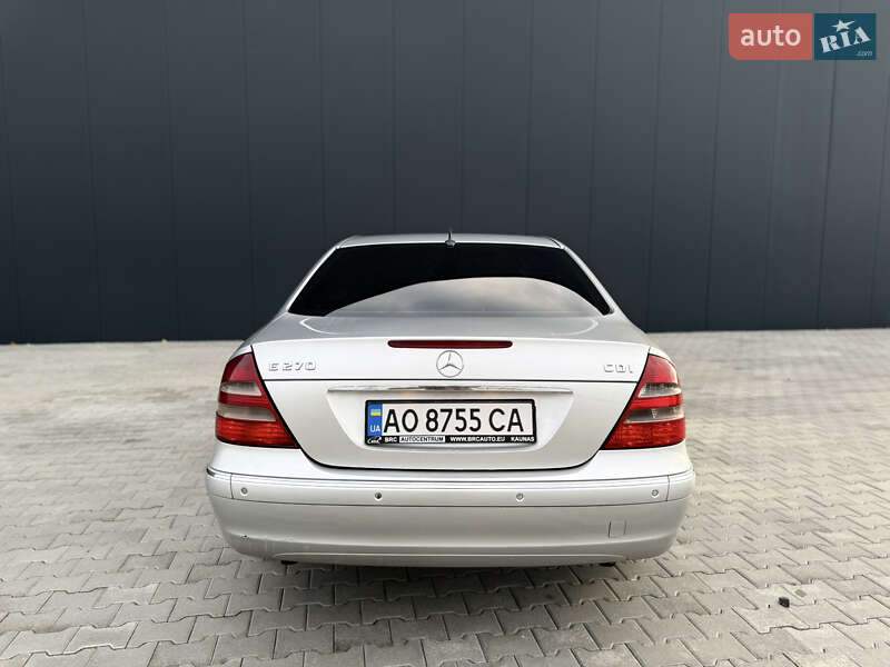 Седан Mercedes-Benz E-Class 2002 в Мукачевому фото 5 Седан Mercedes-Benz E-Class 2002 в Мукачевому