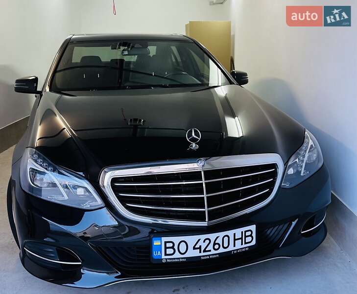 Mercedes-Benz E-Class 2013