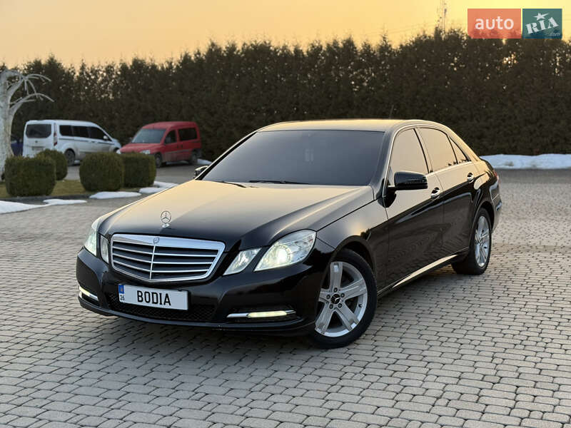 Mercedes-Benz E-Class 2012