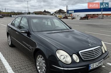 Седан Mercedes-Benz E-Class 2002 в Чернівцях