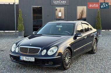 Седан Mercedes-Benz E-Class 2003 в Черновцах