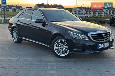 Седан Mercedes-Benz E-Class 2015 в Луцьку