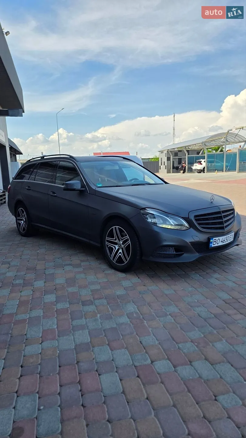 2015 Mercedes-Benz E-klasse - фото 1