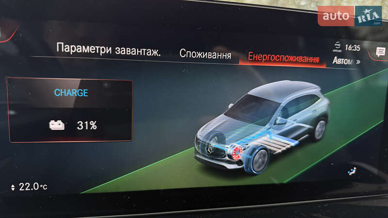 Хэтчбек Mercedes-Benz EQA 2022 в Киеве