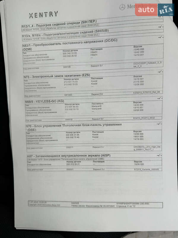 Внедорожник / Кроссовер Mercedes-Benz EQC 2023 в Луцке