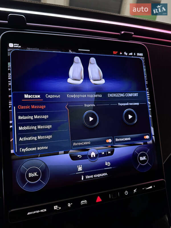 Седан Mercedes-Benz EQE 2022 в Львове