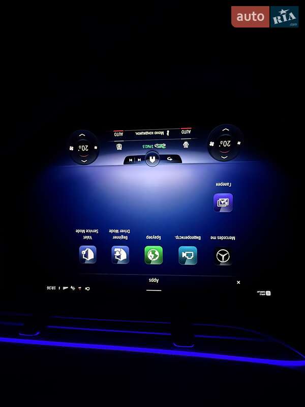 Седан Mercedes-Benz EQS 2022 в Кропивницком