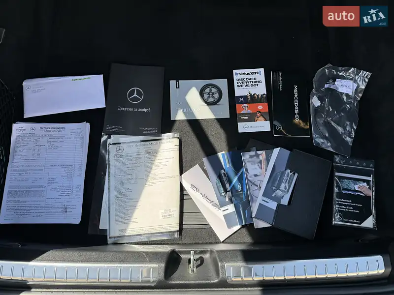 Седан Mercedes-Benz EQS 2022 в Киеве документ