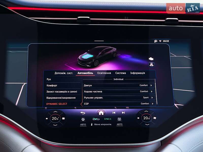 Седан Mercedes-Benz EQS 2022 в Луцьку