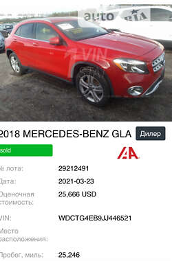 Позашляховик / Кросовер Mercedes-Benz GLA-Class 2017 в Києві