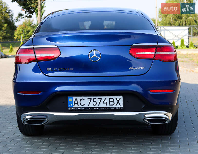 Внедорожник / Кроссовер Mercedes-Benz GLC-Class Coupe 2017 в Луцке