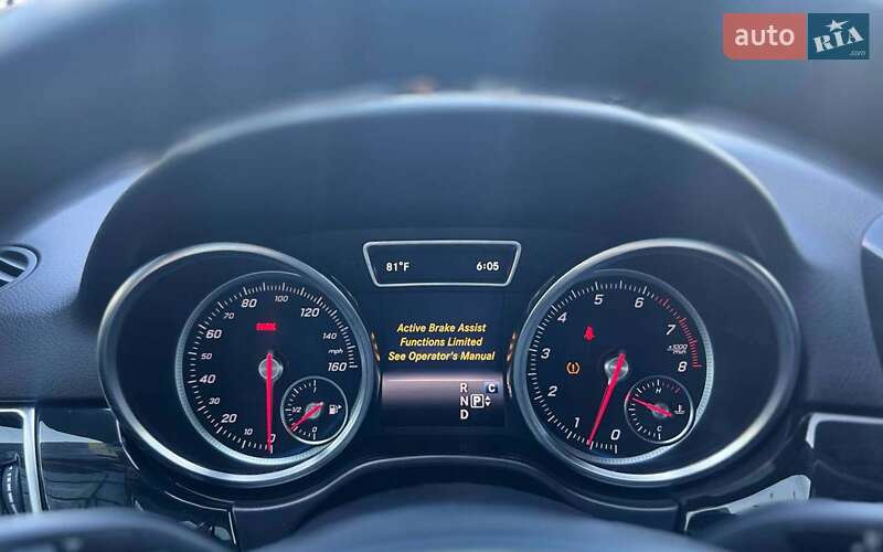 Внедорожник / Кроссовер Mercedes-Benz GLE-Class 2017 в Ивано-Франковске