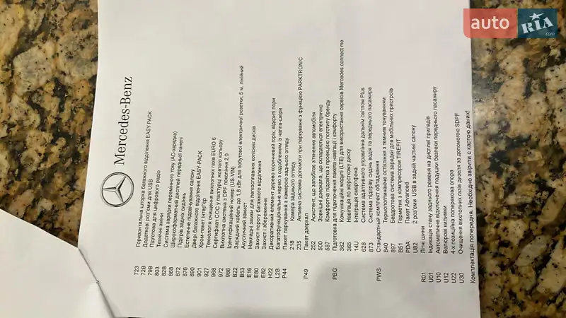 Внедорожник / Кроссовер Mercedes-Benz GLE-Class 2023 в Киеве документ