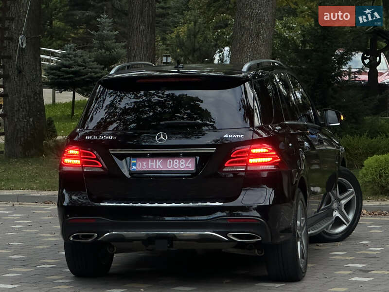 Внедорожник / Кроссовер Mercedes-Benz GLE-Class 2016 в Дрогобыче