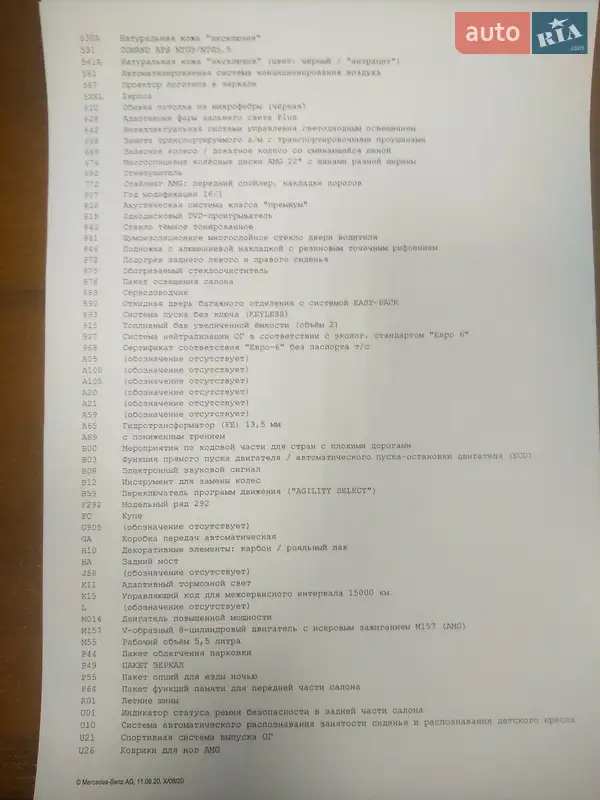 Позашляховик / Кросовер Mercedes-Benz GLE-Class 2017 в Львові документ 3 фото Позашляховик / Кросовер Mercedes-Benz GLE-Class 2017 в Львові документ