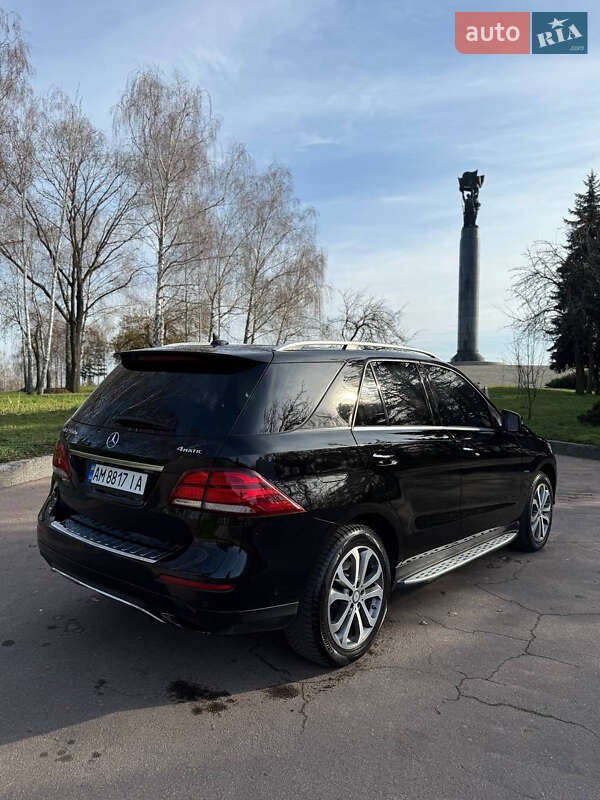 Внедорожник / Кроссовер Mercedes-Benz GLE-Class 2017 в Житомире